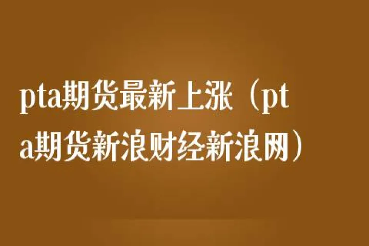 pta期货后市或将强势上涨(pta期货下跌空间)_https://www.07apk.com_期货技术分析_第1张