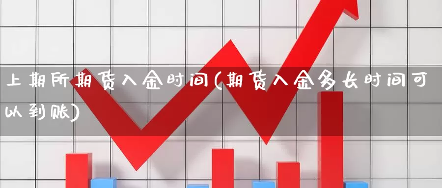 上期所期货入金时间(期货入金多长时间可以到账)_https://www.07apk.com_农产品期货_第1张