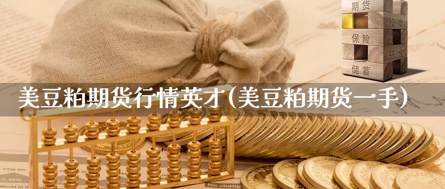 美豆粕期货行情英才(美豆粕期货一手)_https://www.07apk.com_黄金期货直播室_第1张