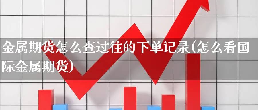 金属期货怎么查过往的下单记录(怎么看国际金属期货)_https://www.07apk.com_原油期货_第1张