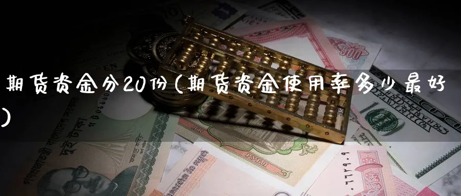 期货资金分20份(期货资金使用率多少最好)_https://www.07apk.com_农产品期货_第1张