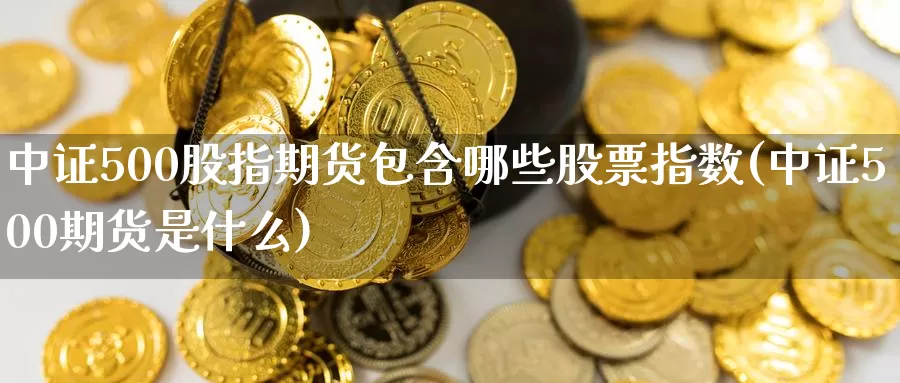 中证500股指期货包含哪些股票指数(中证500期货是什么)_https://www.07apk.com_原油期货_第1张