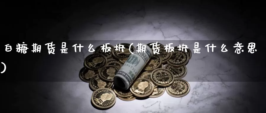 白糖期货是什么板块(期货板块是什么意思)_https://www.07apk.com_期货科普_第1张