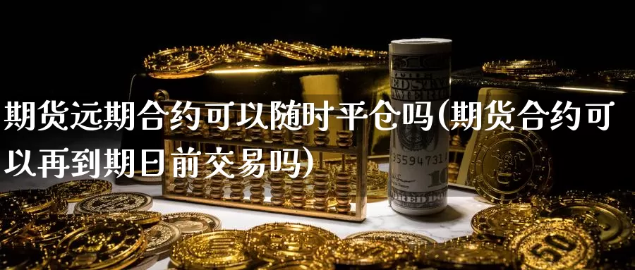 期货远期合约可以随时平仓吗(期货合约可以再到期日前交易吗)_https://www.07apk.com_期货科普_第1张