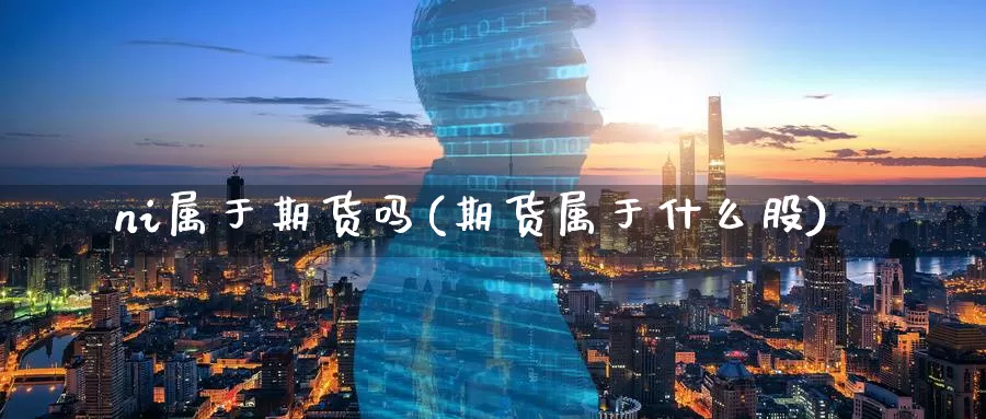 ni属于期货吗(期货属于什么股)_https://www.07apk.com_期货技术分析_第1张