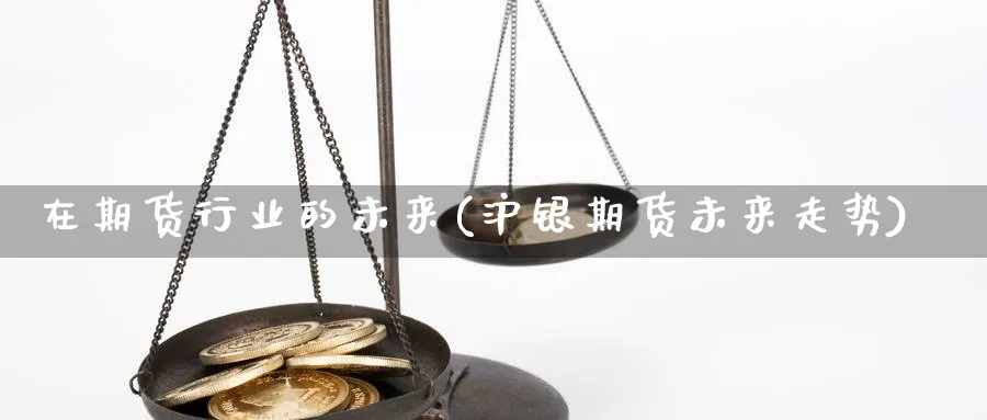 在期货行业的未来(沪银期货未来走势)_https://www.07apk.com_原油期货_第1张