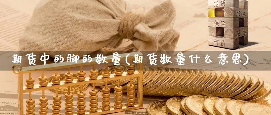 期货中的脚的数量(期货数量什么意思)_https://www.07apk.com_期货科普_第1张