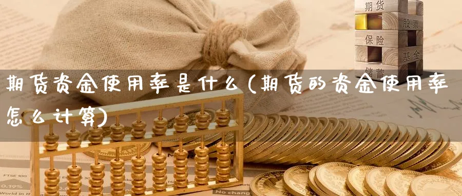 期货资金使用率是什么(期货的资金使用率怎么计算)_https://www.07apk.com_黄金期货直播室_第1张