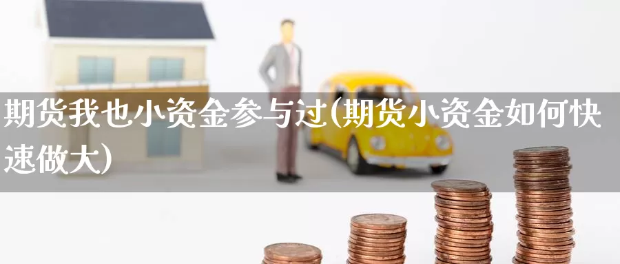 期货我也小资金参与过(期货小资金如何快速做大)_https://www.07apk.com_股指期货_第1张