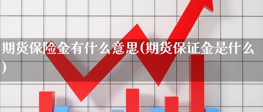 期货保险金有什么意思(期货保证金是什么)_https://www.07apk.com_期货行业分析_第1张