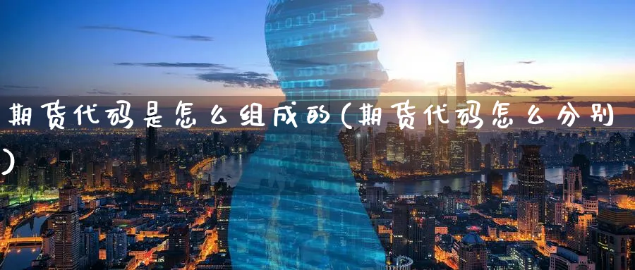 期货代码是怎么组成的(期货代码怎么分别)_https://www.07apk.com_期货科普_第1张