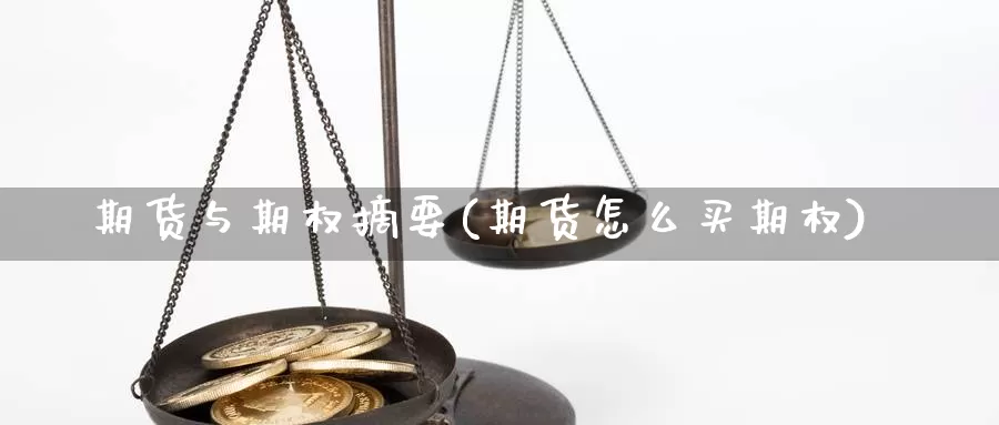 期货与期权摘要(期货怎么买期权)_https://www.07apk.com_期货行业分析_第1张