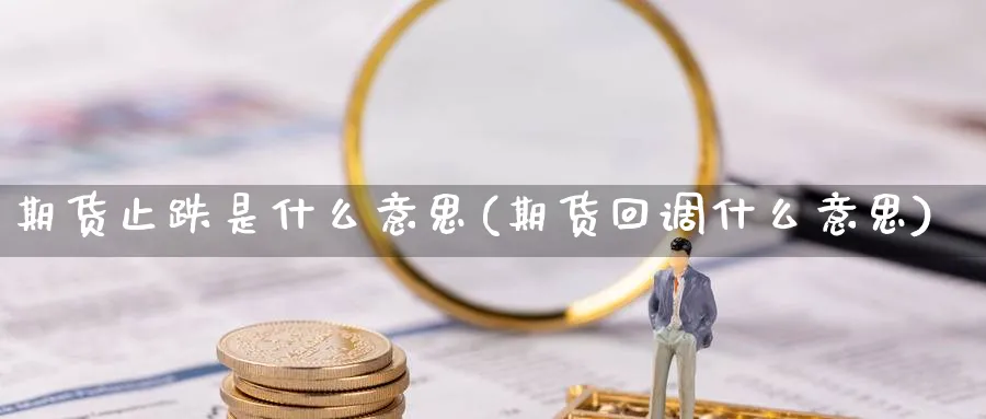 期货止跌是什么意思(期货回调什么意思)_https://www.07apk.com_期货科普_第1张