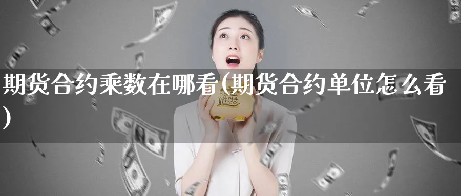 期货合约乘数在哪看(期货合约单位怎么看)_https://www.07apk.com_期货科普_第1张