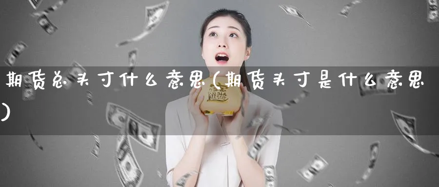 期货总头寸什么意思(期货头寸是什么意思)_https://www.07apk.com_股指期货_第1张