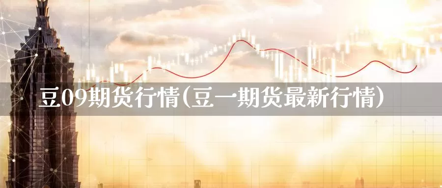 豆09期货行情(豆一期货最新行情)_https://www.07apk.com_农产品期货_第1张