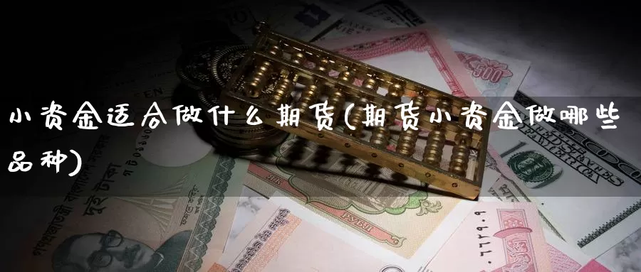 小资金适合做什么期货(期货小资金做哪些品种)_https://www.07apk.com_期货科普_第1张