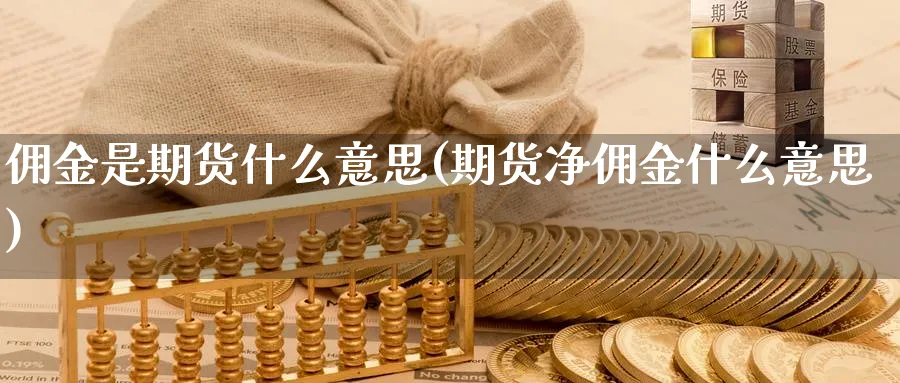 佣金是期货什么意思(期货净佣金什么意思)_https://www.07apk.com_原油期货_第1张