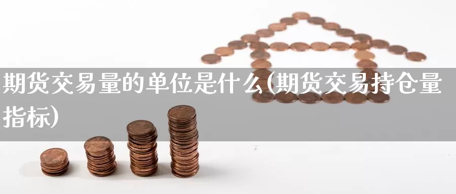 期货交易量的单位是什么(期货交易持仓量指标)_https://www.07apk.com_期货科普_第1张