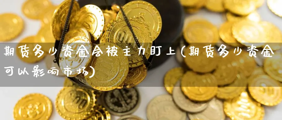 期货多少资金会被主力盯上(期货多少资金可以影响市场)_https://www.07apk.com_股指期货_第1张