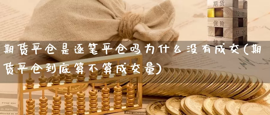 期货平仓是逐笔平仓吗为什么没有成交(期货平仓到底算不算成交量)_https://www.07apk.com_农产品期货_第1张