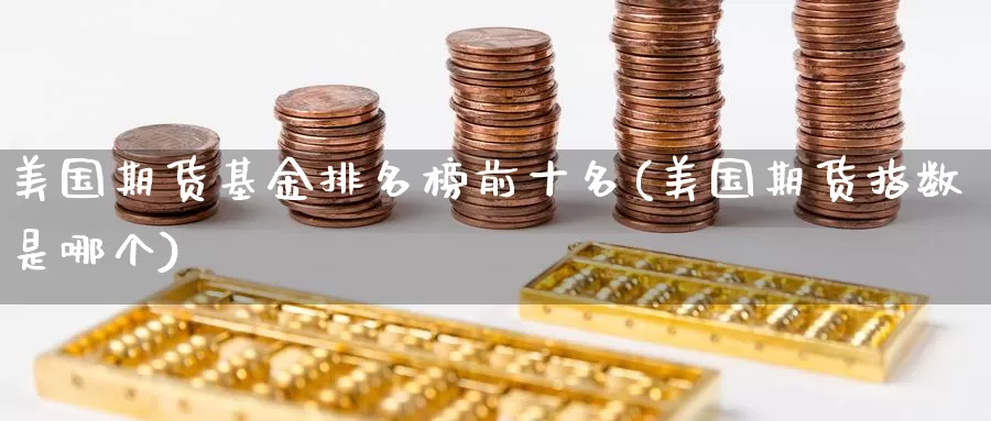 美国期货基金排名榜前十名(美国期货指数是哪个)_https://www.07apk.com_期货技术分析_第1张