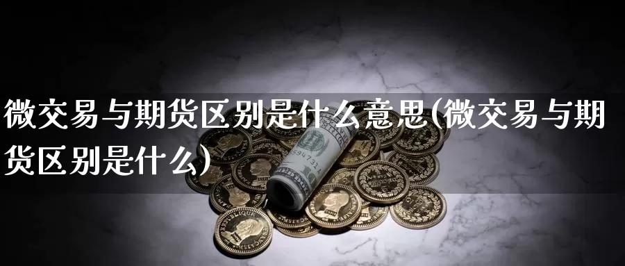 微交易与期货区别是什么意思(微交易与期货区别是什么)_https://www.07apk.com_期货行业分析_第1张