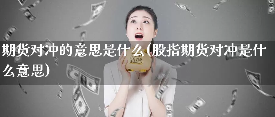 期货对冲的意思是什么(股指期货对冲是什么意思)_https://www.07apk.com_股指期货_第1张