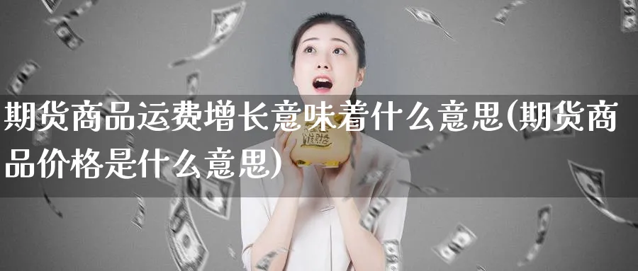 期货商品运费增长意味着什么意思(期货商品价格是什么意思)_https://www.07apk.com_期货行业分析_第1张