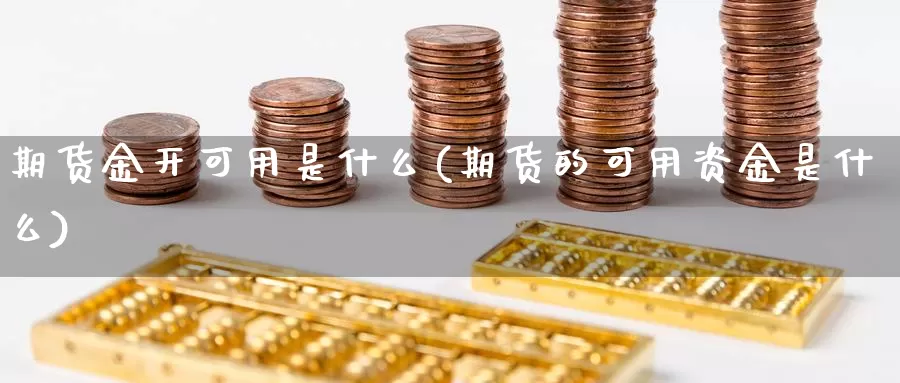 期货金开可用是什么(期货的可用资金是什么)_https://www.07apk.com_股指期货_第1张