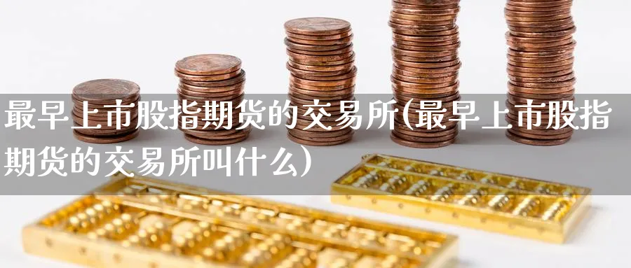 最早上市股指期货的交易所(最早上市股指期货的交易所叫什么)_https://www.07apk.com_股指期货_第1张